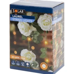 Merk Solar Lichtsnoer Op Zonne-Energie^ Buitenverlichting