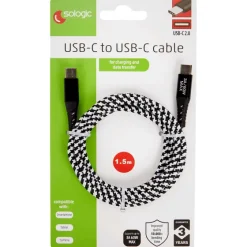 Sologic Laad- En Datakabel Usb-C Naar Usb-C^ Kabels & Splitters