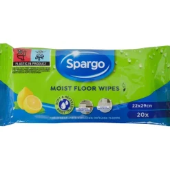 Spargo Vochtige Vloerdoekjes Citroen^ Schoonmaakartikelen