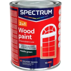 Spectrum 2-In-1 Zijdeglans Houtlak Midden^ Verf