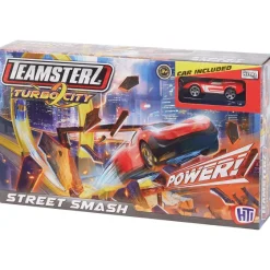 Mini Matters Teamsterz Racebaan Met Looping^ Spellen