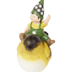 Merk Tuinbeeldje Dier Met Kind^ Tuindecoratie