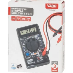 Varo Digitale Multimeter^ Gereedschap