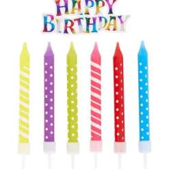 Merk Verjaardagskaarsjes^ Feestartikelen