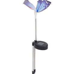 Merk Vlinder Tuinsteker Met Solarverlichting^ Tuindecoratie