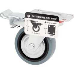 Werckmann Zwenkwiel Met Rem^ Woonaccessoires