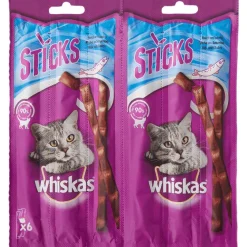 Whiskas Kattensticks Zalm^ Dierenvoeding