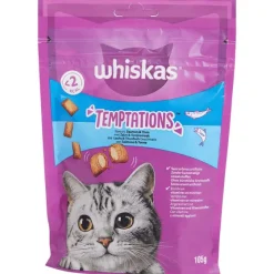 Whiskas Temptations Kattensnoepjes Zalm En Zeevruchten^ Dierenvoeding